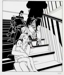 Neuray | Makabi, illustration Ã  l’encre de Chine pour la c… | Banque Dessinée