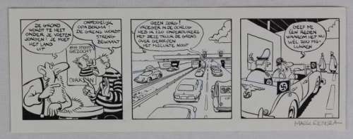 Mark Retera - Originele Strook - pour le magazine de bandes dessinées Sjors et Sjimmie - (1994) | Catawiki