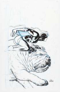 Nick Derington | Black Bolt #8 Variant Cover Original Art (Marvel, 2018). | Heritage