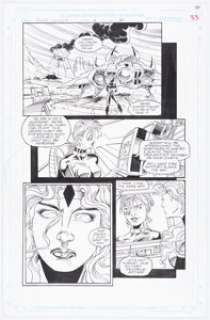 Hoang Nguyen and Scott Hanna - Alien Legion: One Planet at a Time #2 Story Page 31 Original Art (Marvel/Epic, 1993)....