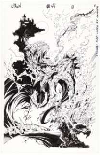 Tony Daniel And Kevin Conrad | Spawn #44 Splash Page 8 Original Art (Image, 1996).... | Heritage