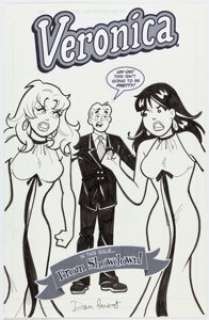 Dan Parent - Veronica #188 Cover Original Art (Archie, 2008)....