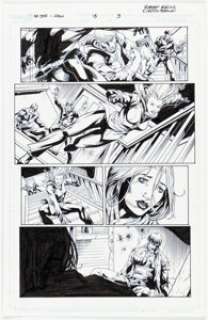 Clayton Brown [Robert Atkins Printed Blue Lines] | G.I. Joe #15 Story Page 3 Original Art (IDW, 2010).... | Heritage