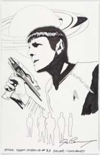 Joe Corroney | Star Trek #33 Cover Original Art (IDW, 2014).... | Heritage