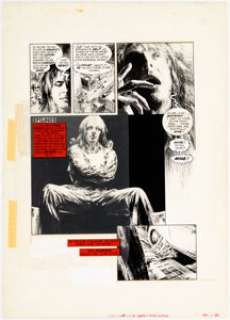 Joaquim Blasquez | Vampirella #48 Story Page 8 Original Art (Warren, 1976).... | Heritage