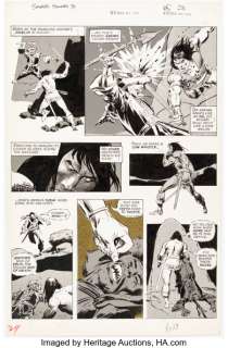 Buscema, John | John Buscema and Tony DeZuniga Savage Sword of Conan #31 Story Page 29 Original Art (Marvel, 1978).... | Heritage