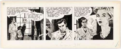 Wright, David | David Wright Carol Day Daily Comic Strip #552 Original Art (London Daily Mail, 1958).... | Heritage
