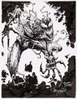 Moore, Tony - Tony Moore -Carnage Illustration Original Art (c. 2012)....