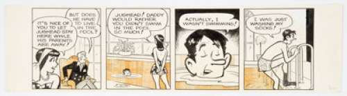 Montana, Bob | Bob Montana Archie Daily Comic Strip Original Art (King Features, c. 1960s).... | Heritage