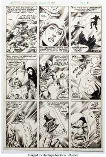 Giffen, Keith | Keith Giffen and Rudy Nebres Marvel Premiere #44 Story Page 3 Original Art (Marvel, 1978).... | Heritage