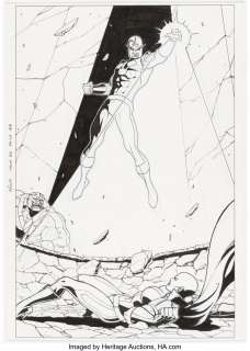 Di Vito, Andrea - Andrea Di Vito Nova #26 Splash Page 22 Original Art (Marvel, 2009)....