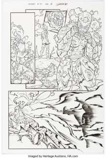 Marvel Artist - Javier Garrón Avengers #40 (740) Story Page 16 Original Art (Marvel, 2021)....