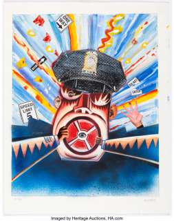 Kuper, Peter - Peter Kuper Washington City Paper Cover Original Art (1998)....