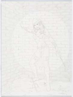 Horn, Greg - Greg Horn Elektra Illustration Original Art (2004)....