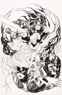 Sook, Ryan - Ryan Sook IVX #4 Variant Cover Original Art (Marvel, 2017)....