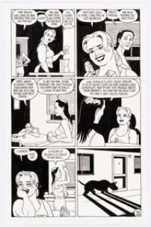 Hernandez, Jaime | Jaime Hernandez Love and Rockets Vol.2 #3 Story Page 12 Maggie and Izzy Original Art (Fantagraphics, 2001).... | Heritage