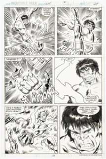 Buscema, Sal | Sal Buscema and Mike Esposito The Incredible Hulk #235 Story Page 16 Original Art (Marvel, 1979).... | Heritage