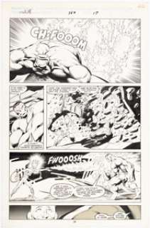 Keown, Dale | Dale Keown and Bob McLeod The Incredible Hulk #369 Story Page 17 Original Art (Marvel, 1990).... | Heritage