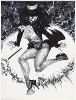 Pearson, Jason - Jason Pearson - Zatanna Illustration Original Art (c.2014)....