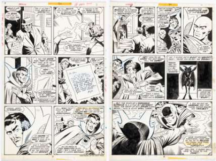 Marvel Artist | Sam Grainger and Jack Abel The Defenders #30 Story Pages 3-4 Original Art (Marvel, 1975).... (Total: 2 Original Art) | Heritage