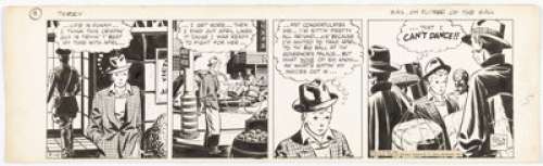 Caniff, Milton | Milton Caniff Terry and the Pirates Comic Strip Daily Original Art dated 5-10-39 (News Syndicate, 1939). ... | Heritage