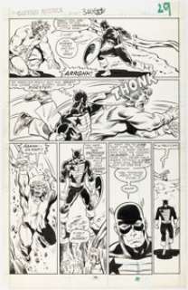 Dwyer, Kieron | Kieron Dwyer and Al Milgrom Captain America #340 Story Page 21 Original Art (Marvel, 1988).... | Heritage