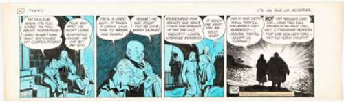 Caniff, Milton | Milton Caniff Terry and the Pirates Daily Comic Strip Original Art dated 11-21-35 (Chicago Tribune-N.Y. News, 1935... | Heritage