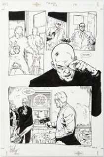 Robertson, Darick - Darick Robertson and Rodney Ramos Transmetropolitan #52 Story Page 17 Original Art (DC, 2002)....