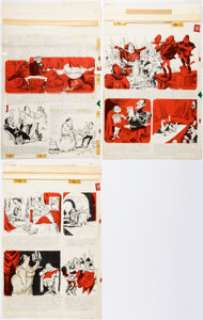 Drucker, Mort | Mort Drucker Opera News Vol-31 #17 Complete 3-Page Story Original Art and Ephemera Group of 7 (Metropolitan Opera ... (Total: 7 Original Art) | Heritage