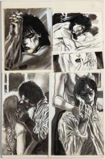 O’Barr, James | James O’Barr The Crow #3 Unpublished Story Page Original Art (Caliber, 1989).... | Heritage