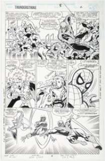 Frenz, Ron | Ron Frenz and Al Milgrom Thunderstrike #5 Story Page 2 Original Art (Marvel, 1994).... | Heritage