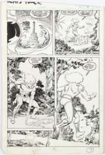 Delbo, José | José Delbo and Al Williamson Thundercats #17 Story Pages 7-8 Original Art (Marvel/Star, 1987).... (Total: 2 Original Art) | Heritage