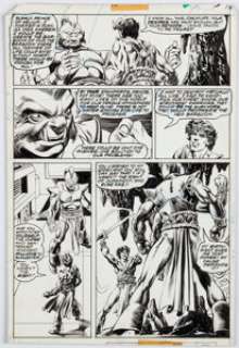 Kane, Gil | Gil Kane and "The Tribe" John Carter, Warlord of Mars #10 Story Page 13 Original Art (Marvel, 1978). ... | Heritage
