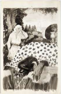 Sienkiewicz, Bill | Bill Sienkiewicz - Beauty and the Beast Illustration Original Art (1981).... | Heritage