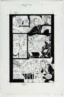 Conner, Amanda - Amanda Conner and Jimmy Palmiotti Codename: Knockout #14 Story Page 3 Original Art (DC, 2002)....