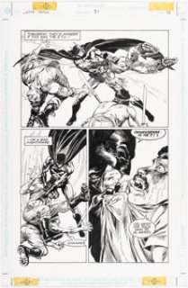 Anderson, Brent | Brent Anderson Batman, Legends Of The Dark Knight #31 Story Page 12 Original Art (DC, 1992).... | Heritage