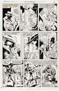 Craig, Jim - Jim Craig, Bob Budiansky, and Bruce Patterson Marvel Two-in-One Annual #4 Story Page 4 Original Art (Marvel, 1979)...