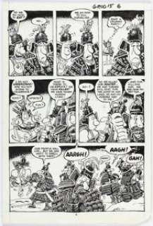 Aragonés, Sergio | Sergio Aragonés Groo the Wanderer #15 Story Page 5 Original Art (Marvel/Epic, 1986).... | Heritage