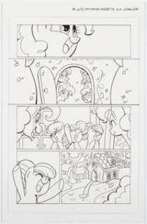 Garbowska, Agnes - Agnes Garbowska My Little Pony: Friendship Is Magic Story Page Original Art Group of 2 (IDW, 2015/2016).... (Total: 2 Original Art)