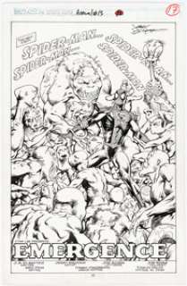 Jerry Bingham | The Spectacular Spider-Man Annual #13 Splash Page 12 Original Art (Marvel, 1993).... | Heritage