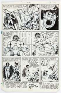 Sal Buscema | The Incredible Hulk #256 Story Page 22 Original Art (Marvel, 1980).... | Heritage