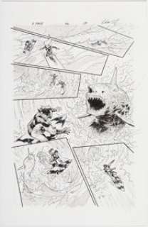 Robert Gill and Tom Muller - X-Force #26 Story Page 20 Original Art (Marvel, 2022)....
