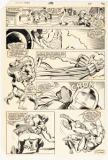 John Romita Jr. And Pablo Marcos | Iron Man #156 Story Page 18 Original Art (Marvel, 1982).... | Heritage