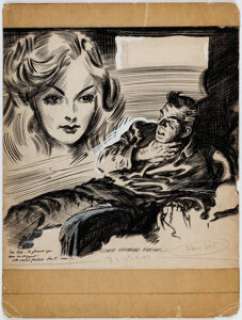 Everett Raymond Kinstler | Dime Mystery #205 Illustration Original Art (Popular Publications, 1949). | Heritage