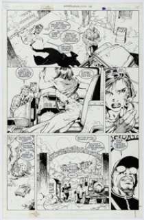 Jim Lee And Scott Williams | Just Imagine Stan Lee with Jim Lee Creating Wonder Woman Story Page 11 Original Art (DC, 2001). | Heritage