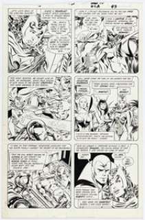 John Byrne And Mike Machlan | West Coast Avengers #43 Story Page 12 Original Art (Marvel, 1989). | Heritage