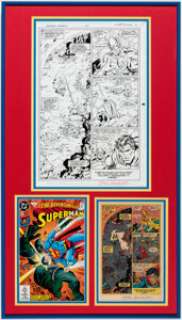 Tom Grummett And Doug Hazlewood | Adventures of Superman #475 Story Page 22 Original Art (DC, 1992). | Heritage