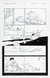 Aron Wiesenfeld and Richard Bennett Deathblow / Wolverine #1 Story Page 19 Original Art (Image(WildStorm)/Marvel, 1996).