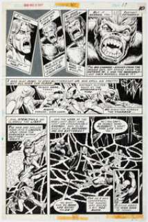 Don Perlin Werewolf by Night #41 Story Page 11 Original Art (Marvel, 1976). | Heritage