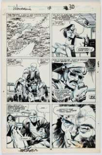 John Byrne and Klaus Janson Wolverine #18 Story Page 22 Original Art (Marvel, 1989). | Heritage